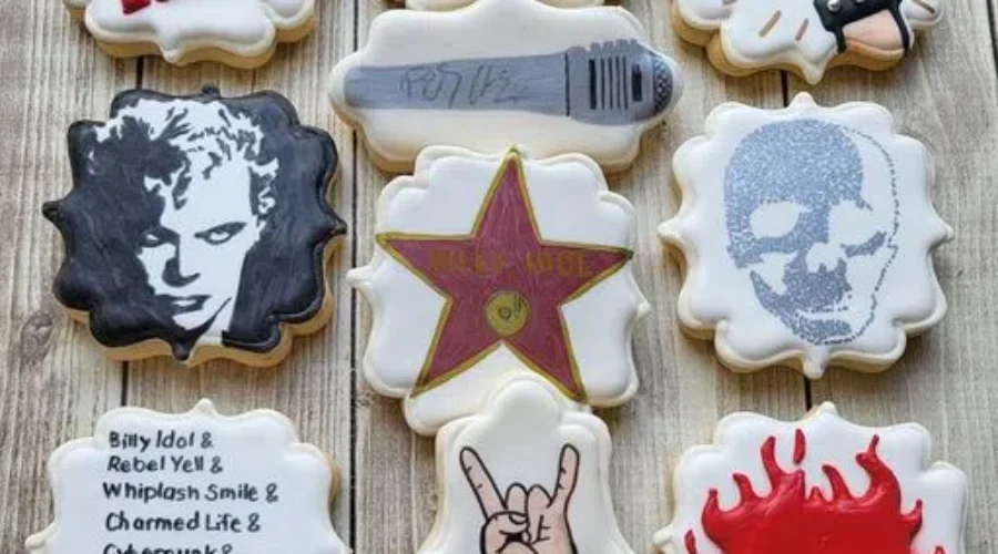Billy Idol shows love for cookies from Riverview business