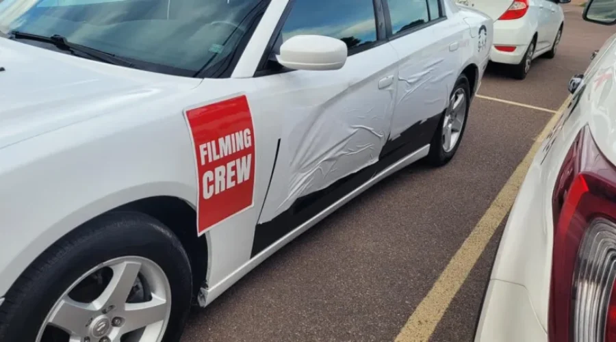 TV series being shot in region depicting law enforcement