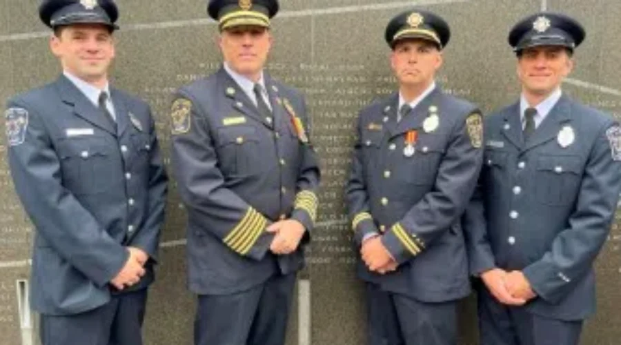 Dieppe firefighter recognized in Ottawa