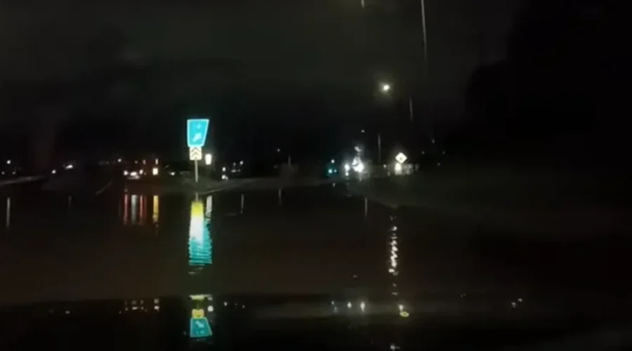 Streets flood again due to heavy rain in Greater Moncton