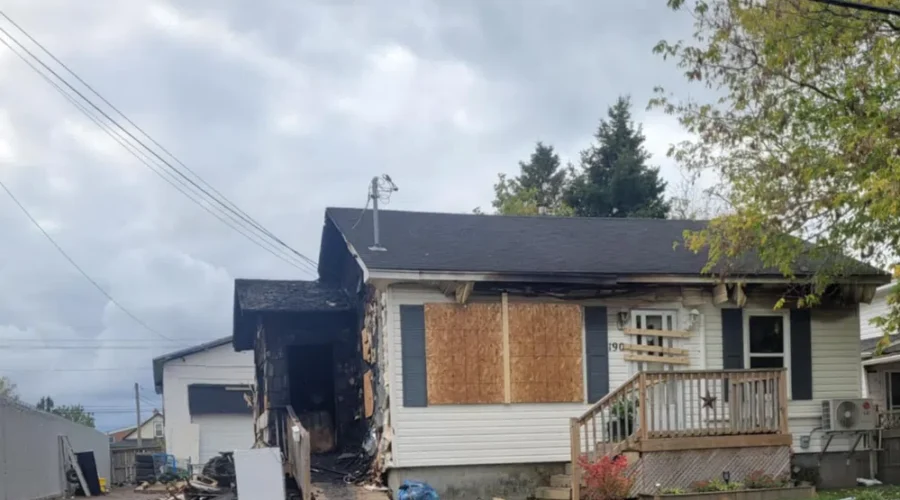 Spruce Street home extensively damaged by fire, donations needed