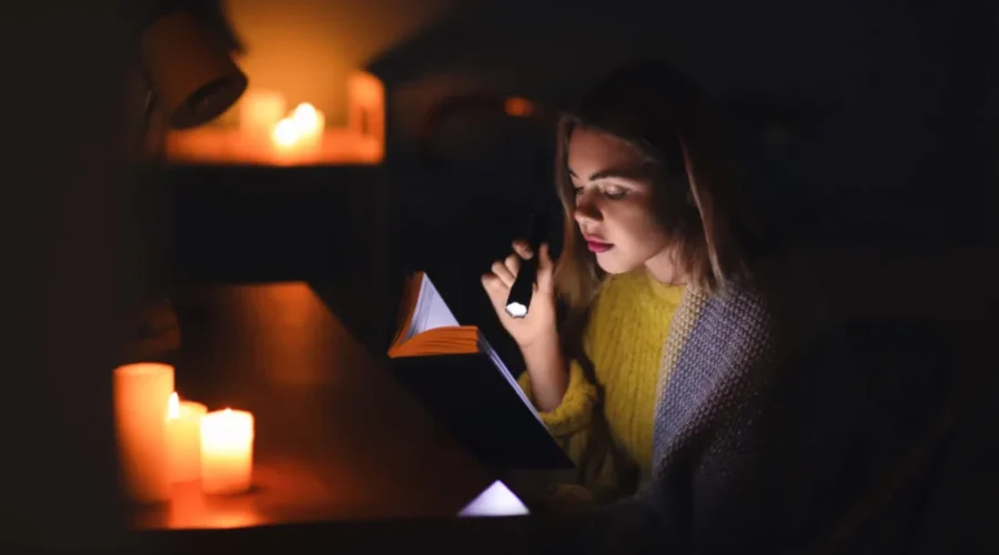 Transmission network problem caused power outage