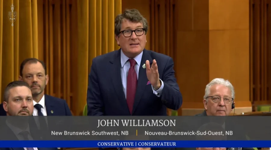 Conservative MP John Williamson reacts to Trudeau’s resignation