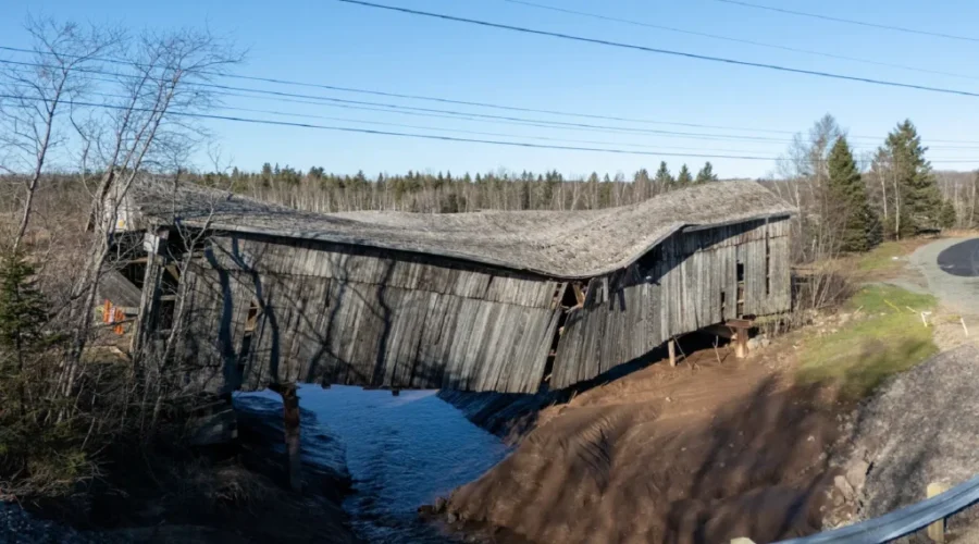 Another N.B. covered bridge demolished