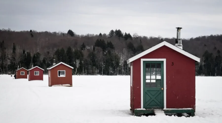 Ice-fishing shelters must be removed by March 15