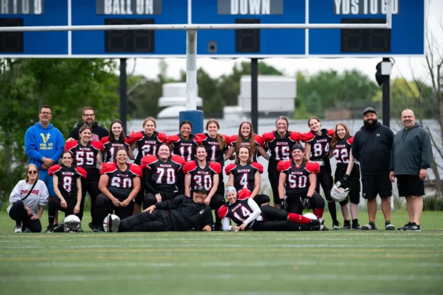 Calling all female football players to the Moncton Mayhem
