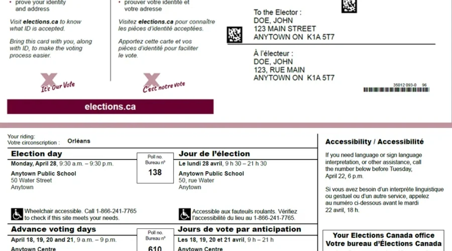 Voter Information Cards mailed out