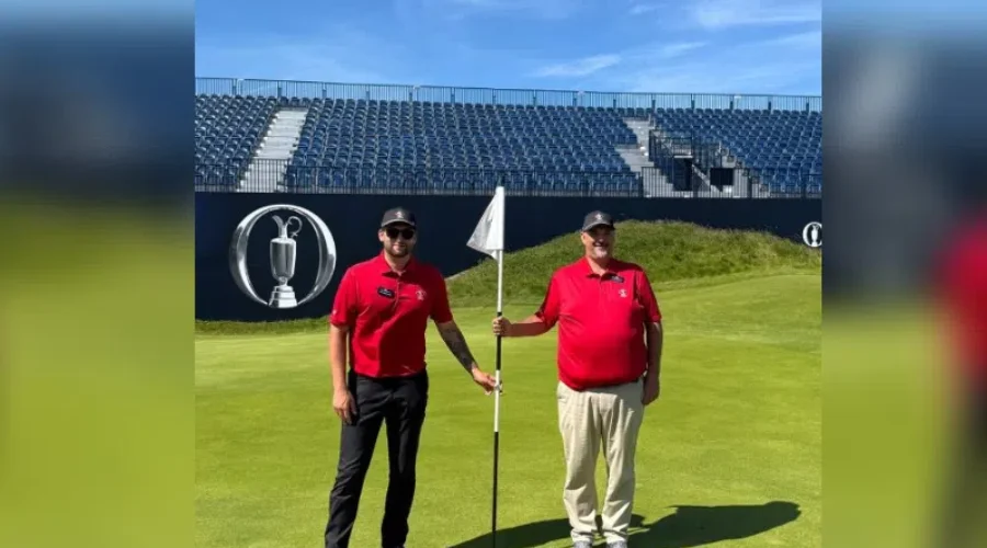 N.B. father-son duo competes at Royal Portrush ahead of The Open
