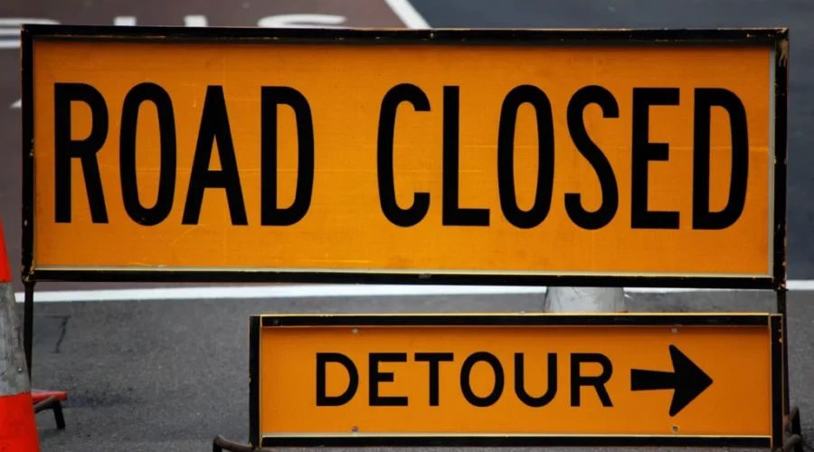 Foundry Street temporarily closed on Monday