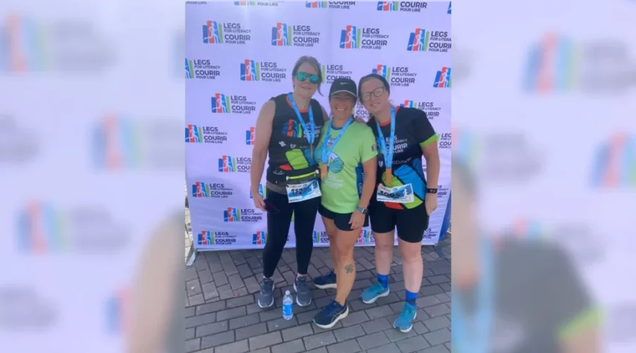 Biggest Legs for Literacy event since 2018