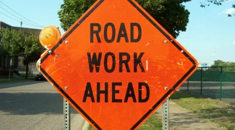 Lane reductions on Acadie Avenue in Dieppe