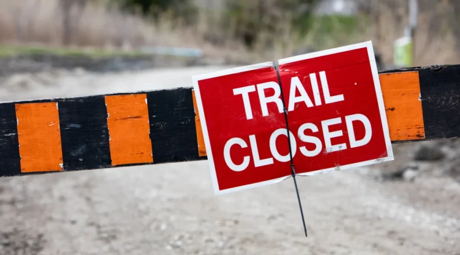 Work being done on Northwest Trail