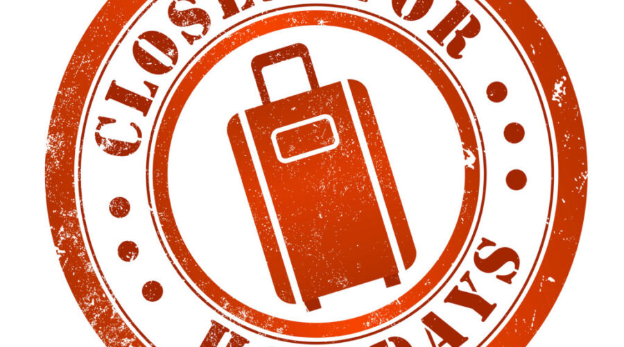 Closures for Christmas in Greater Moncton