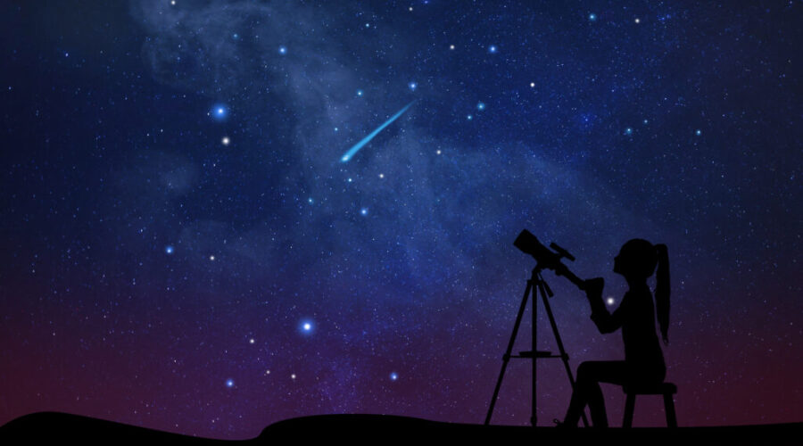 Geminids meteor shower glows bright