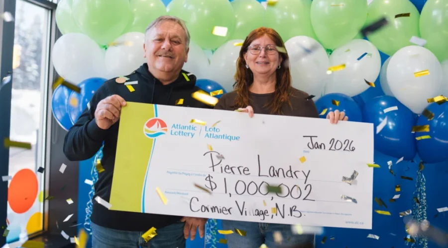 New Brunswick man rings in 2026 with big lotto win