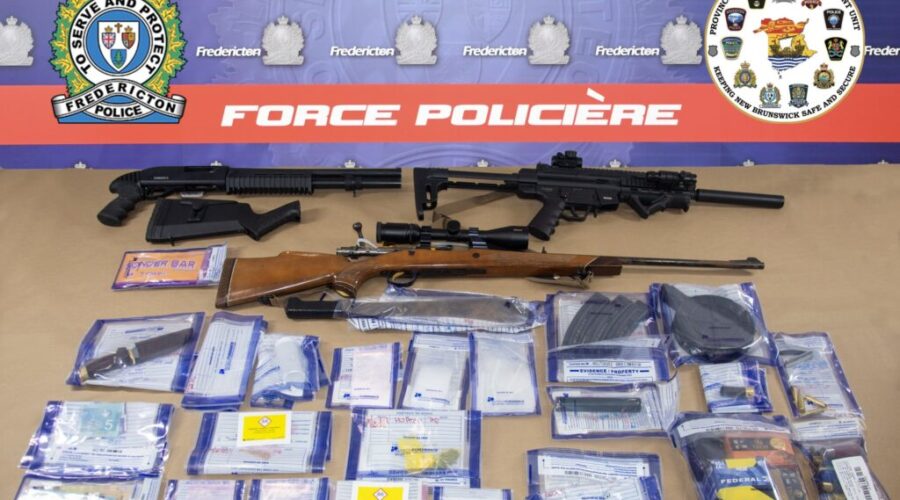Drug and firearm seizure in the province’s capital
