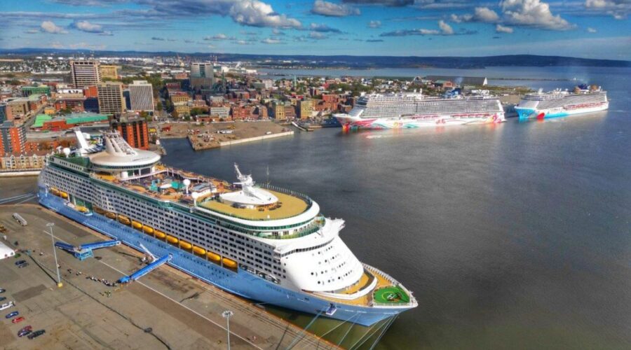 Upcoming cruises porting in New Brunswick