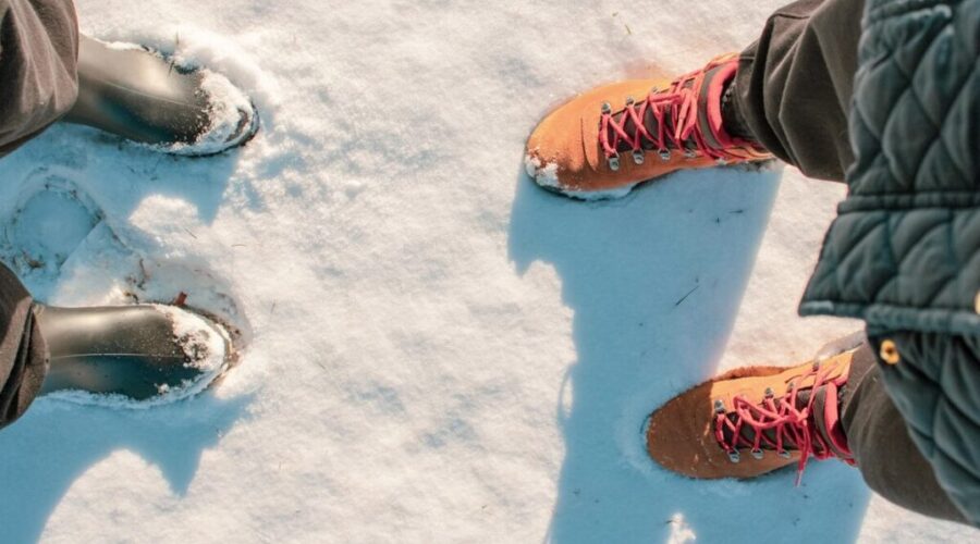 Walkers brave the cold to support homeless youth