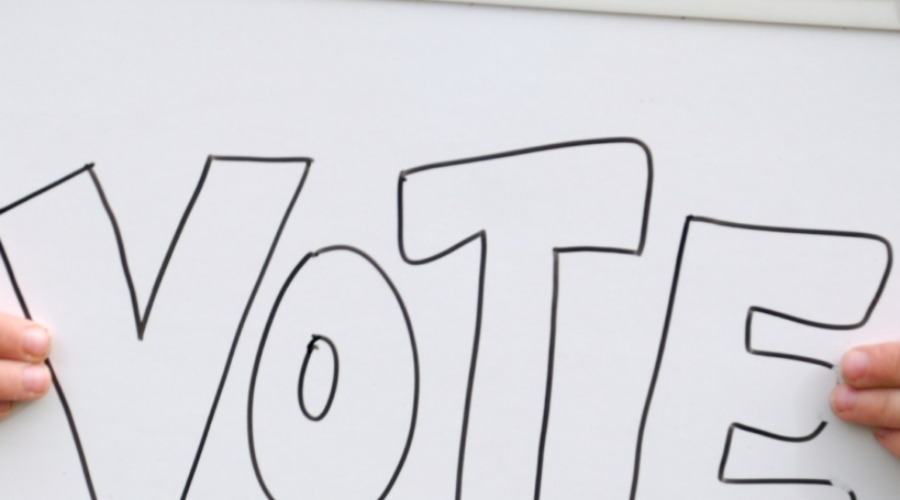 Learning the voting process with BGC Kids!  