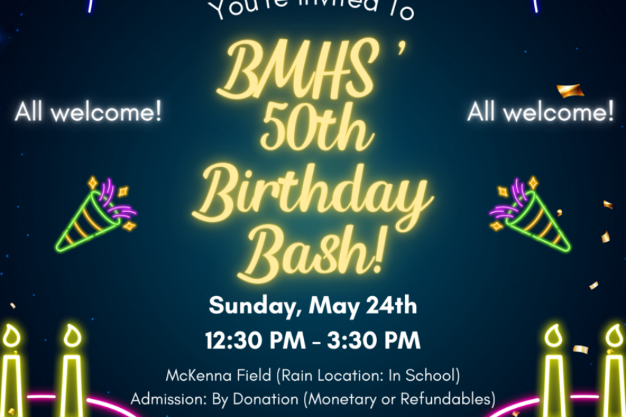 BMHS holding 50th birthday bash