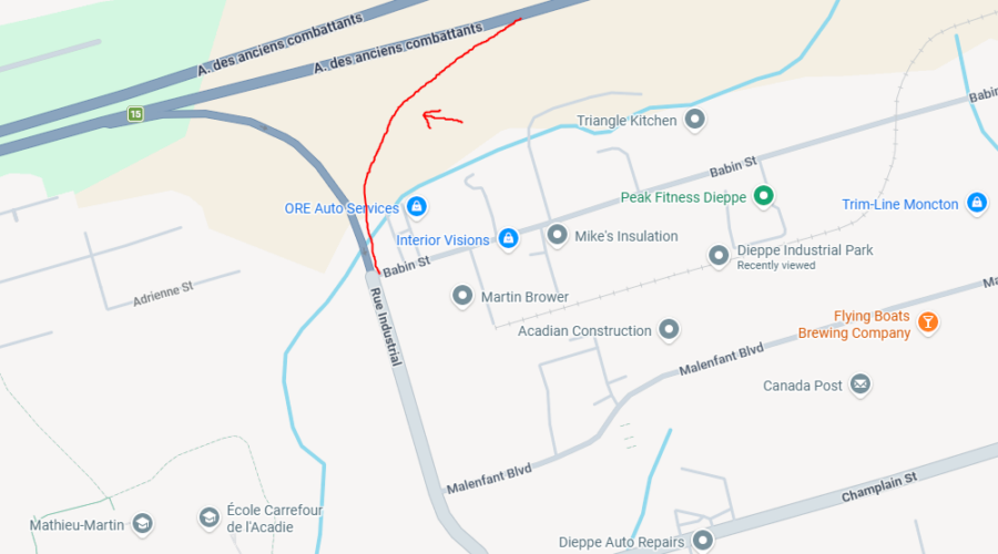 New on-ramp planned for Dieppe’s Industrial Park