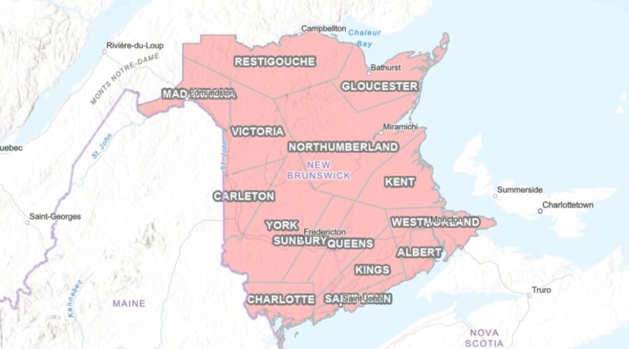 New Brunswick under full burn ban