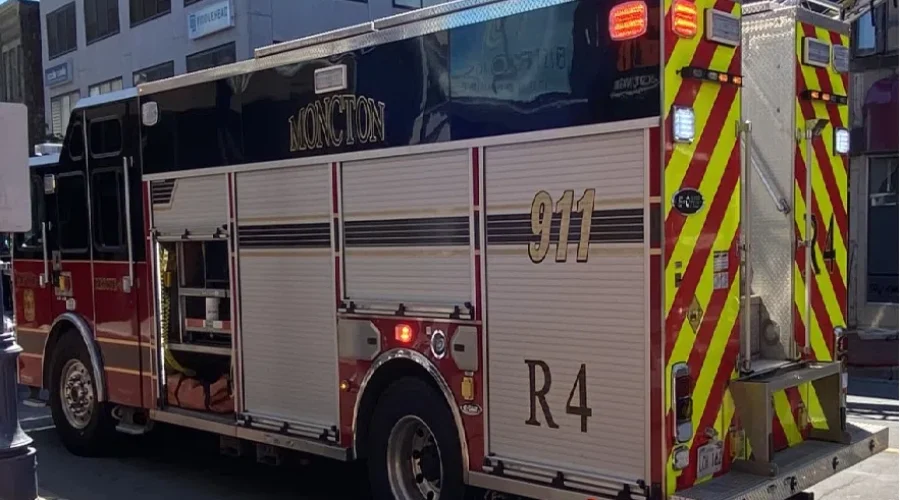 Moncton Fire battles blazes on John and Clover Streets