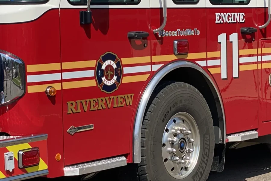 Two displaced after fire in Riverview home