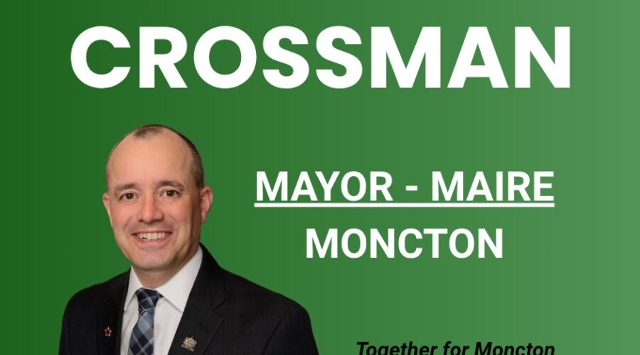 UPDATE: Shawn Crossman wins Moncton mayoral race