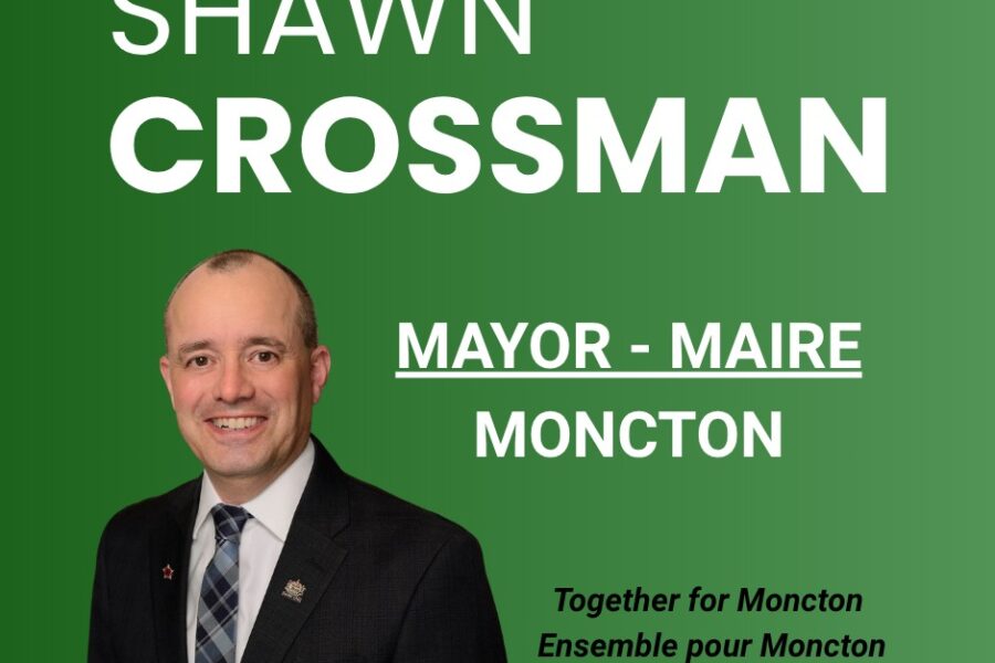 UPDATE: Shawn Crossman wins Moncton mayoral race, new faces on council