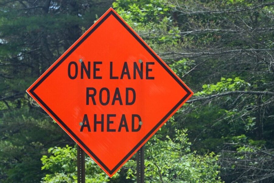 Lanes to be reduced on Elmwood Drive and Lewisville Avenue next week
