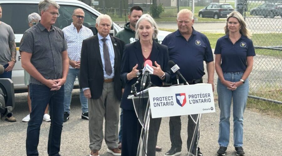 Ford, Hajdu stress united response as wildfire crisis grips Northwestern Ontario