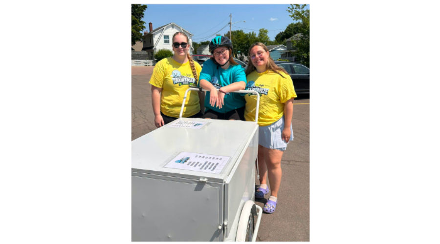 Cooling Off the Community While Building Future Leaders: Meet the BGC Brainfreeze Bike! 